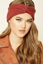 Forever21 Rust Knotted Headwrap