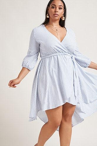 Forever21 Plus Size High-low Tulip Dress