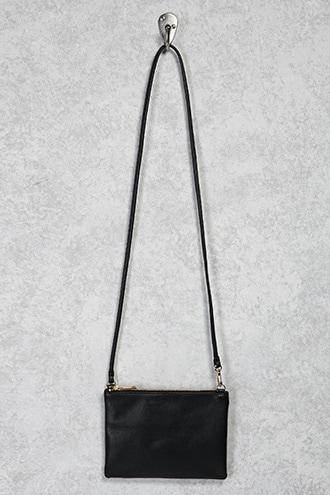 Forever21 Faux Leather Croccbody Bag
