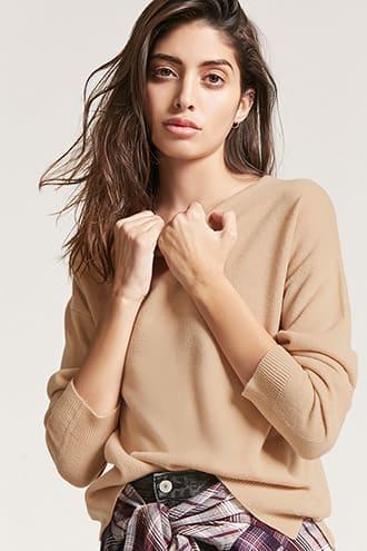 Forever21 Vented Knit Top