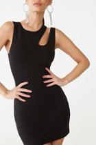 Forever21 Sleeveless Cutout Shoulder Dress