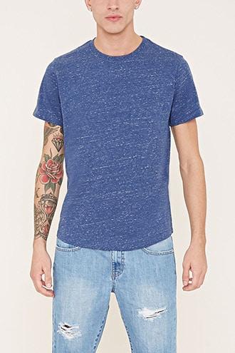 Forever21 Cotton-blend Pocket Tee