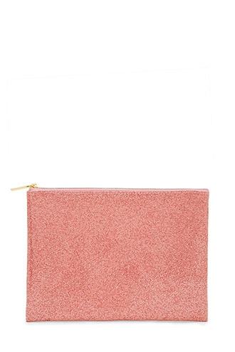 Forever21 Vinyl Glitter Clutch