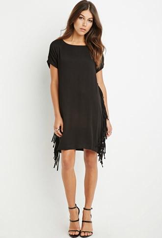 Forever21 Tassled Shift Dress