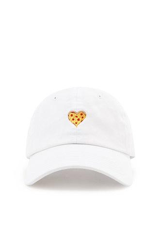 21 Men White Any Memes Pizza Heart Cap