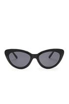 Forever21 Solid Cat-eye Sunglasses