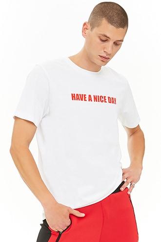 Forever21 Have A Nice Day Graphic Tee