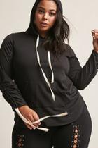 Forever21 Plus Size Ruched Hoodie
