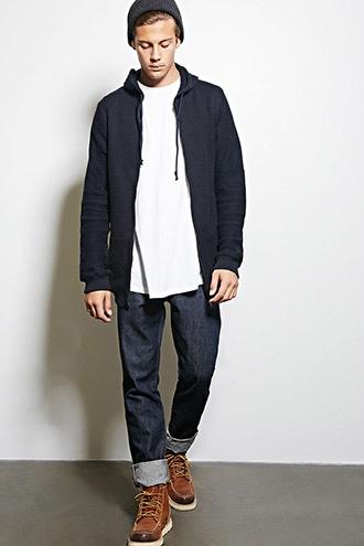21 Men Men's  Cohesive Co. Terry Knit Hoodie