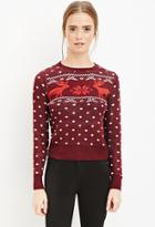 Forever21 Reindeer-patterned Sweater
