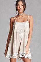Forever21 Lace Trim Cami Dress