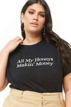 Forever21 Plus Size The Style Club Makin Money Graphic Tee