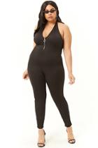 Forever21 Plus Size Backless Jumpsuit