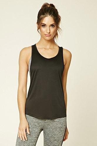 Forever21 Women's  Active Mesh-back Tank