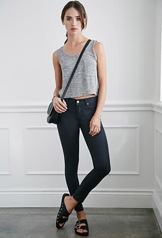 Forever21 Classic Ankle Skinny Jeans
