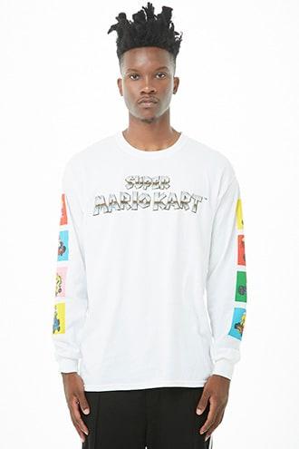 Forever21 Super Mario Kart Graphic Top