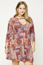 Forever21 Plus Size Patchwork Dress
