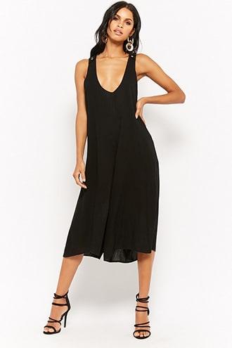 Forever21 Scoop Culotte Jumpsuit