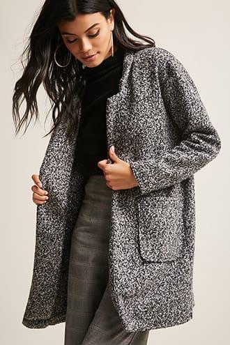 Forever21 Boucle Knit Jacket