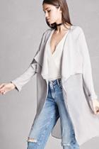 Forever21 Drape-front Duster Jacket
