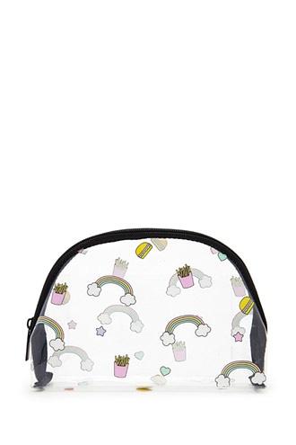 Forever21 Rainbow Makeup Pouch