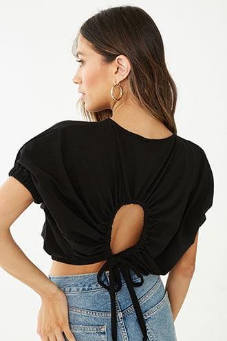 Forever21 Cotton-blend Dolman Top