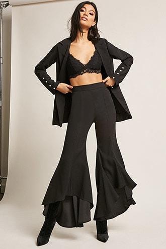Forever21 High-low Flare Pants