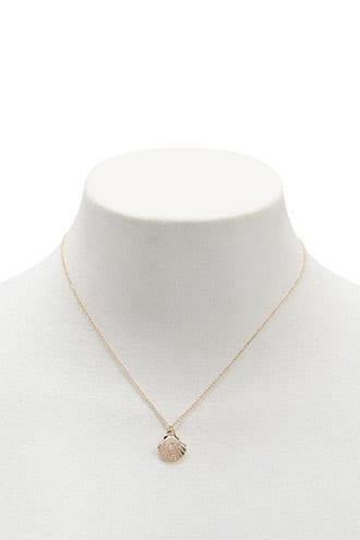 Forever21 Seashell Pendant Necklace