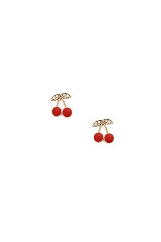 Forever21 Cherry Stud Earrings