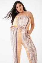 Forever21 Plus Size Tribal-inspired Jumpsuit