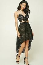 Forever21 Women's  Lace High-low Dress