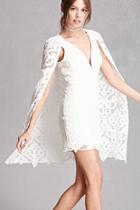 Forever21 Selfie Leslie Crochet Cape Dress