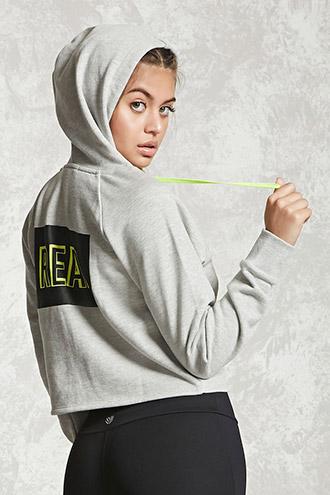 Forever21 Active Real Graphic Hoodie
