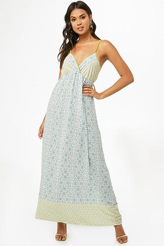 Forever21 Medallion Print Maxi Dress