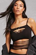 Forever21 Kikiriki Ladder Cutout Top