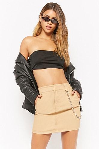Forever21 Chain Mini Skirt