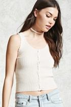 Forever21 Scalloped Sweater Knit Cami