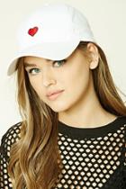 Forever21 Embroidered Heart Dad Cap