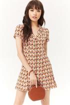 Forever21 Multicolor Geo Print Mini Dress