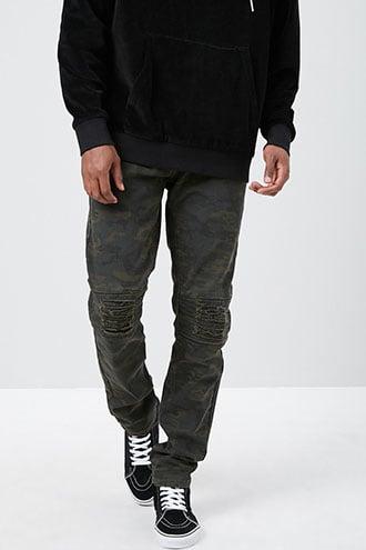 Forever21 Waimea Camo Print Jeans