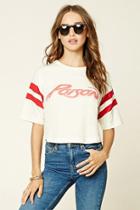Forever21 Graphic Band Tee