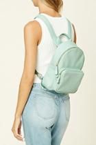 Forever21 Mint Faux Leather Backpack