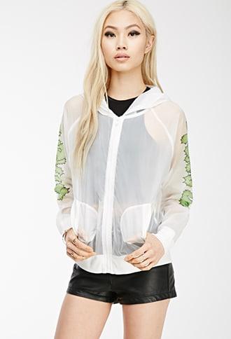 Forever21 Spongebob X Mina Kwon Patrick Star Nylon Hoodie