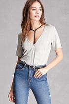 Forever21 Cutout T-shirt Tunic