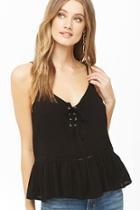 Forever21 Lace-up Cami Top