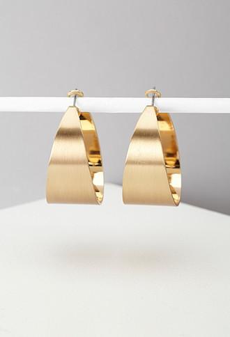 Forever21 Wide Hoop Earrings