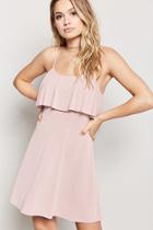 Forever21 Slub Knit Fit & Flare Dress