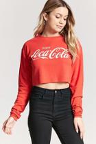 Forever21 Coca-cola Waffle-knit Top