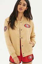 Forever21 Women's  Nfl 49ers Bomber Jacket