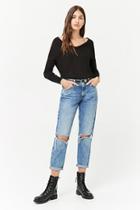 Forever21 Batwing V-neck Top